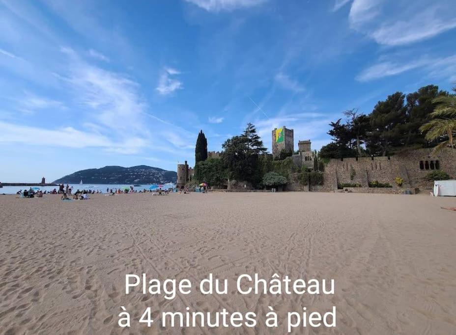 Claelle Appartment - 200M Beach Mandelieu Eksteriør billede