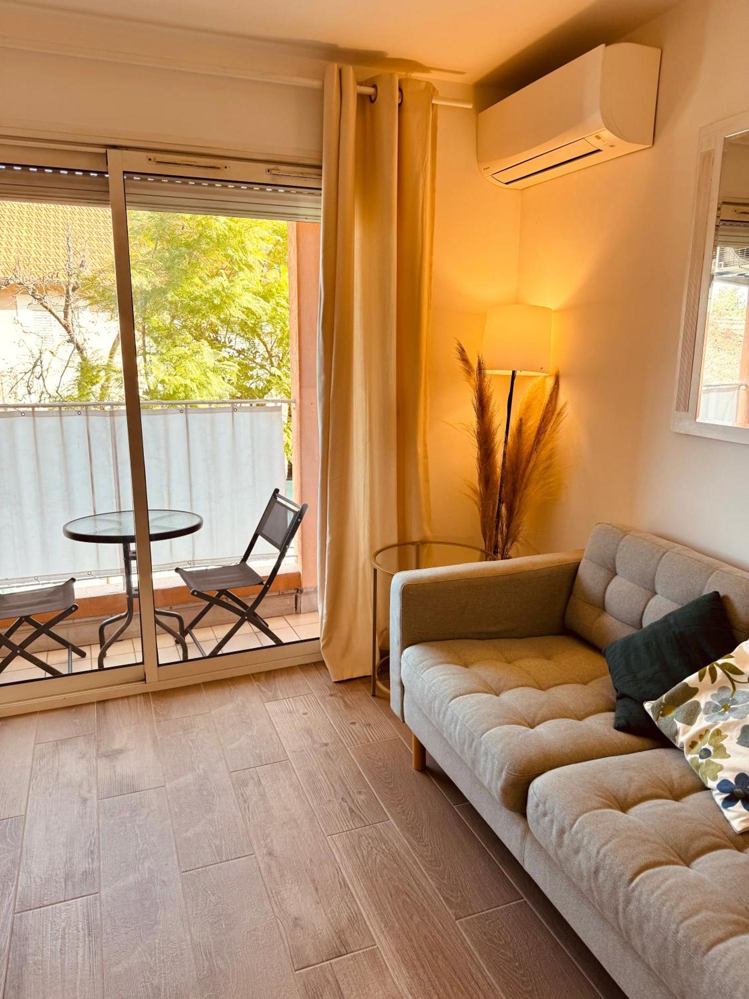 Claelle Appartment - 200M Beach Mandelieu Eksteriør billede